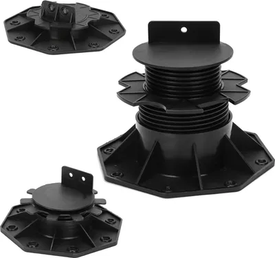Obrázek produktu pro Bettizia nastavitelné podstavce nastavitelné podstavce výškově nastavitelné podstavce pod terasu podstavce pro keramické, betonové, kamenné desky 30-60mm 10 kusů