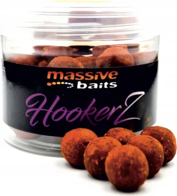 Produktbild von Massive Baits HookerZ Strawberry Bergamotta 18mm Pellets