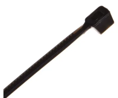 Productafbeelding van Kabelbinders, 2,5 mm breed, 160 mm lang, zwart, UV-bestendig, 160/2,5, OZC 25-160, 25,105 /100 stuks/