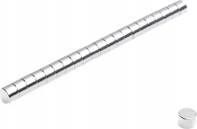 Obrázek produktu pro Magnet Neodymový Válcový MW 5x3,5 N38 100 ks