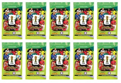 Produktbild von 10 x FIFA World Cup 2026 Panini Football Cards Pack – 80 cards