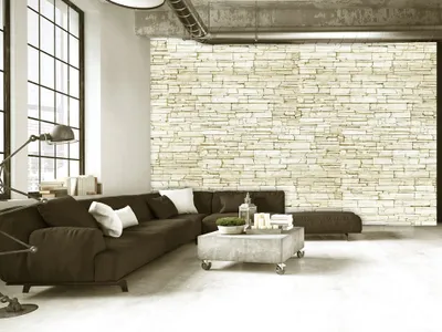Produktbild von Vlies Fototapete 350x256 cm Tapeten Wandtapete XXL Ziegel Mauer f-A-0347-a-d