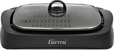 Immagine prodotto di Girmi BQ90 Griglia Elettrica con Coperchio Potenza 2200 W Nero