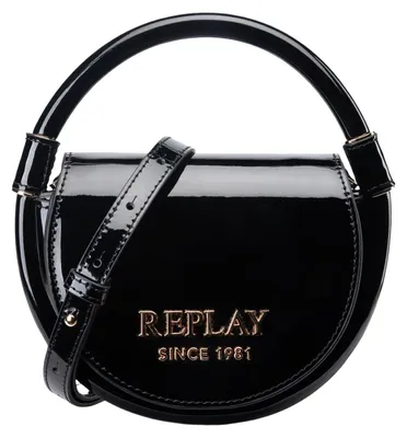 Imagen del producto de REPLAY bolso bolso bandolera Handbag Shiny Black negro