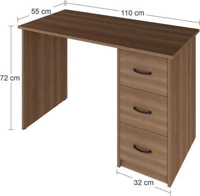 Zdjęcie produktu dla LEVIRA – biurko, biurko komputerowe, biurko, Aure