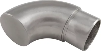 Produktbild von ECONOMY Handlauf Endstück für Rohr ø 42,4 x 2,0 mm,Edelstahl geschliffen V2A