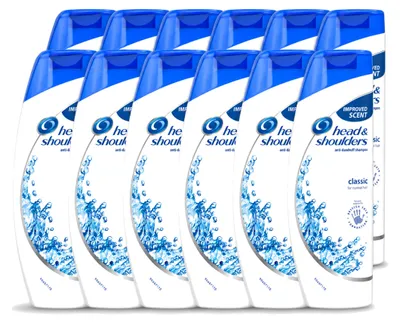 Produktbild von 12 x Head & Shoulders Shampoo Classic Clean - 250 ml - Vorteilspackung - 12 Stücke