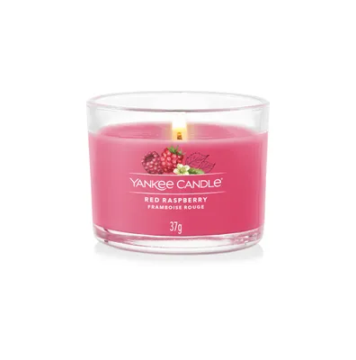 Zdjęcie produktu dla Yankee Candle Świeca Zapachowa Wypełniona Wotywna Czerwona Malina - 4 cm / ø 5 cm