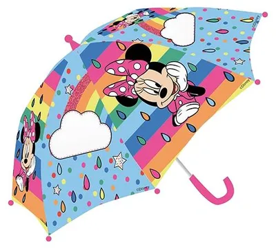 Image de Parapluie enfant Minnie Mouse arc-en-ciel