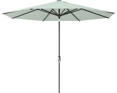 Produktbild von Mittelstockschirm SOLUNA Sarry Ø 300 cm grün mit UV-Schutz 80, wasserabweisende Polyesterbespannung