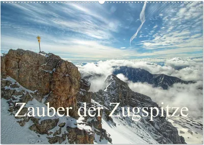 Produktbild von Zauber der Zugspitze (Wandkalender 2026 DIN A2 quer), CALVENDO Monatskalender