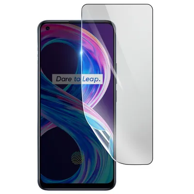 Immagine prodotto di 3mk, protezione dello schermo in idrogel resistente agli urti e ai graffi per Realme 8, trasparente