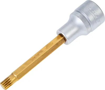 Produktbild von HAZET Steckschlüsseleinsatz 990LG-8 23mm 100mm manuell (Handbetätigung)