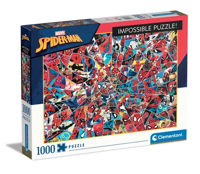 Obrázok produktu pre Clementoni Puzzle 1000pcs Marvel Spiderman - Układanka Impossible