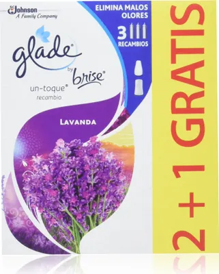 Produktbild von Glade Un Toque Ambientador Recambios Lavanda 3 Piezas