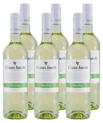 Produktbild von Claus Jacob Riesling QbA -trocken- (6 x 0,75L)