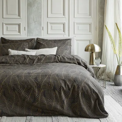 Produktbild von Damai Bellezza - Bettbezug - Satin - 260x200/220 cm - Off Black
