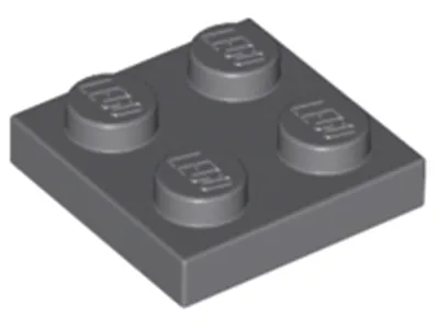 Zdjęcie produktu dla Lego® 2x2 panele 3022 - 1 sztuka Ciemnoniebieski szary