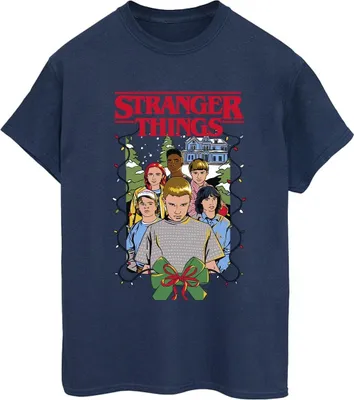 Produktbild von Netflix - "Stranger Things" T-Shirt für Damen BI44205 (XXL) (Marineblau)
