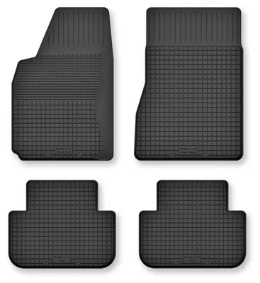 Zdjęcie produktu dla Dywaniki gumowe do Honda CR-V III 2006-2011 (SUV) – 4 szt., czarne, dobierane – Wielganizator Semi-Universal
