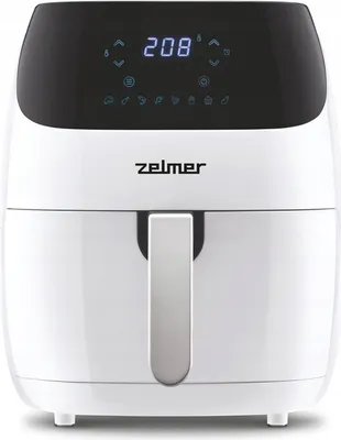 Zdjęcie produktu dla Frytkownica Beztłuszczowa Zelmer Zaf5501W 5L 1500W 8 Programów Panel Dotykowy