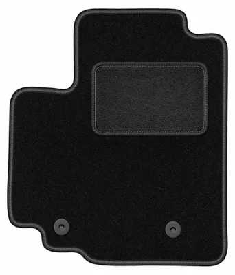 Produktbild von Fahrermatte Velours für Opel Agila B 2008-2014 (Schrägheck) – 1-tlg, Schwarz, passgenau – Wielganizator LUX