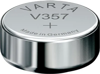 Produktbild von Varta V357 Batterie - Silberoxid - für Uhr - 155 mAh Shelf Life
