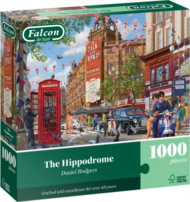 Immagine prodotto di Puzzle Jumbo L'Ippodromo - 1000 Teile Puzzle Spaß