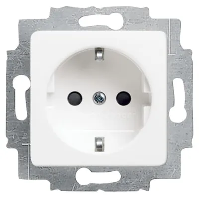 Obrázok produktu pre Busch-Jaeger 2011-0-2829, CEE 7/3, 2P+E, Biela, 250 V, 16 A, 71 mm