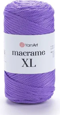Produktbild von YarnArt Macrame XL 3mm – 250g Flechtschnur | Farbe 135 Flieder | Stark, flexibel & ideal für DIY & Deko