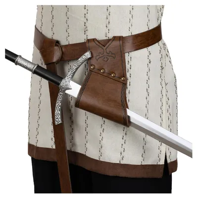 Produktbild von Solidchoice – Mittelalterliche Schwertscheide mit Gürtelscheide für LARP und Cosplay