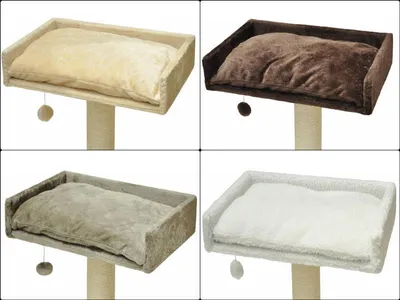 Produktbild von Liegemulde rechteckig mit Kissen – XL, Ersatz & Erweiterung – 60 × 40 × 12 cm