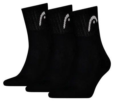 Produktbild von Head Racket Tennis Club Crew-socken 3 Paare Schwarz EU 39-42 Schwarz EU 39-42