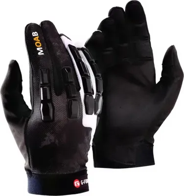 Produktbild von G-Form Handschuhe Moab Trail Black/White Gr. M schwarz,weiß