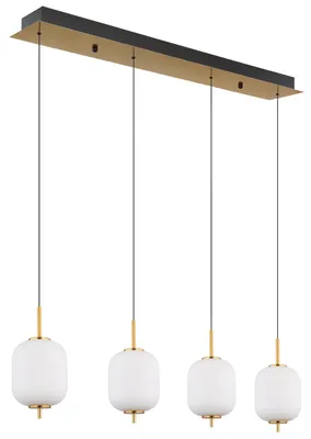 Produktbild von Globo Lighting Hängeleuchte Metall messingfarben, LED