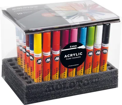 Produktbild von Molotow Acrylmarker ONE4ALL ACRYLIC 227HS 50er Display Set Complete