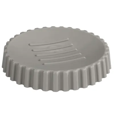 Produktbild von Seifenschale rund Minas, blau, Ø11 cm, WENKO - Allstar, Farbe:taupe