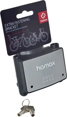 Produktbild von Hamax Ersatzhalterung Sattelstütze Abschließbar, Schwarz Grau