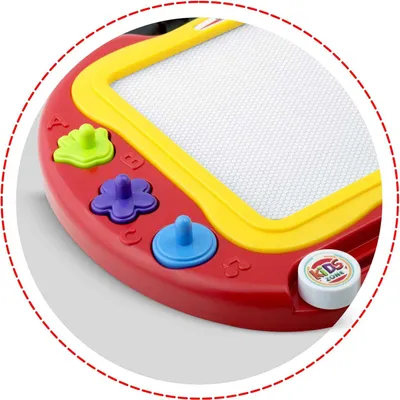 Produktbild von Znikopis tablica + stolik do rysowania Ricokids - czerwony