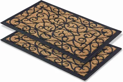 Obrázek produktu pro Rohožka Astra pro vnitřní i venkovní použití COCO DELUXE LIGHT 2KS SET Přírodní 45 x 75 cm