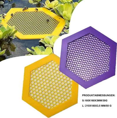 Produktbild von Wasserspender Bienentränke Schwimmende Bee Wabennetz-Cups