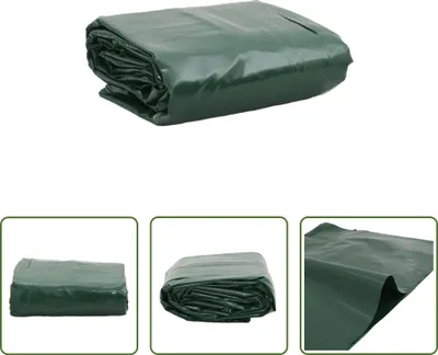 Immagine prodotto di The Living Store telone verde 4x5 m 650 g/m²