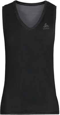 Produktbild von ODLO Bl Top V-Neck Singlet Active F-Dry Light ECO SCHWARZ XS