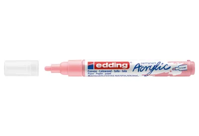 Produktbild von Edding 5100 Acrylmarker Medium, Pink, Pink, Medium, 2 mm, 3 mm, Tinte auf Wasserbasis