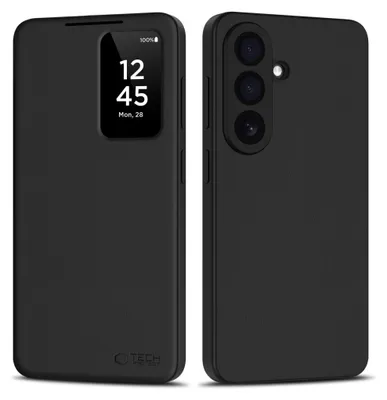 Produktbild von Tech-Protect Smart Wallet Case für Samsung Galaxy S26 - Schwarz Handyhülle