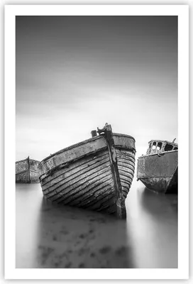 Produktbild von Poster - Poster ohne Rahmen - £ódŸ Wrack Schiff - 61x91,5 cm - Wand Bild - Wanddeko - Wandbilder - Kunstposter - Wandposter - Bilder - Kunstdruck - Wanddekoration - Wandbild - P2XPA61x91-4999