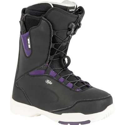 Zdjęcie produktu dla Buty snowboardowe Nitro dla kobiet SCALA TLS, rozmiar: 38, kolory: czarny-fioletowy