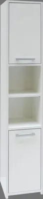 Produktbild von Hochschrank Cerri 01, Farbe: Weiß - 170 x 30 x 30 cm (H x B x T)