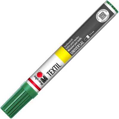 Produktbild von Marabu Textilmarker "Textil Painter" Strichstärke: 2-4 mm saftgrün