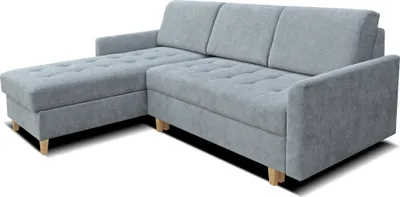 Produktbild von Robin Simi Ecksofa mit Schlaffunktion Bettkasten Verstellbare Rücklehne Sofa L-Form Schlafsofa Freistehende Eckcouch Schlafcouch Wohnzimmermöbel Wohnlandschaft Links